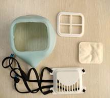 N95 mask with nanoparticle coating developed using 3D printing technology