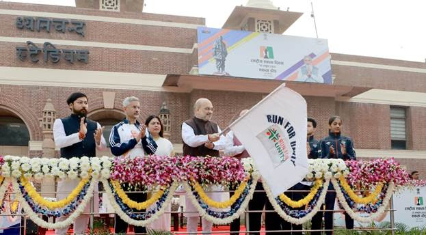 Floral tributes to Sardar Vallabhbhai Patel on his birth anniversary