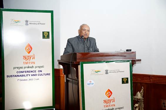 Ladakh always had a sustainable lifestyle