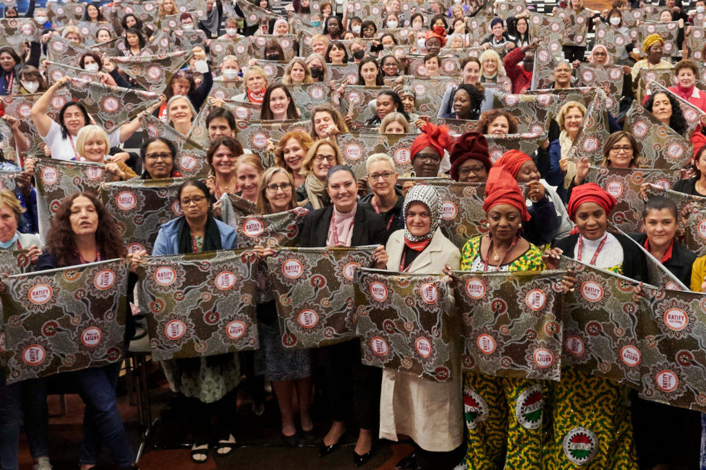 Global 16-day activism for a world of work free from gender-based violence and harassment