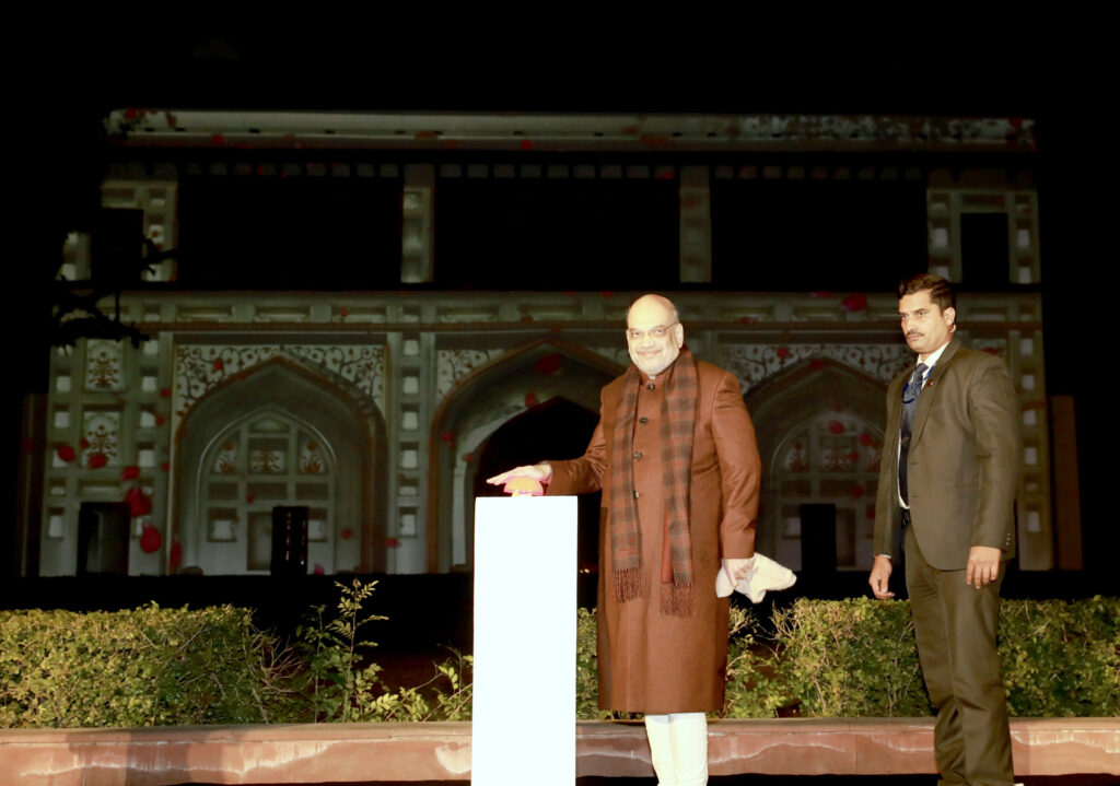 Amit Shah inaugurated the light and sound show ‘Jai Hind’ at Red Fort