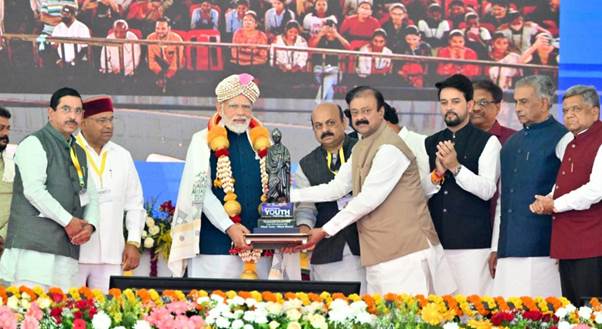 Yuva Shakti is the driving force of India’s journey”, says PM Modi