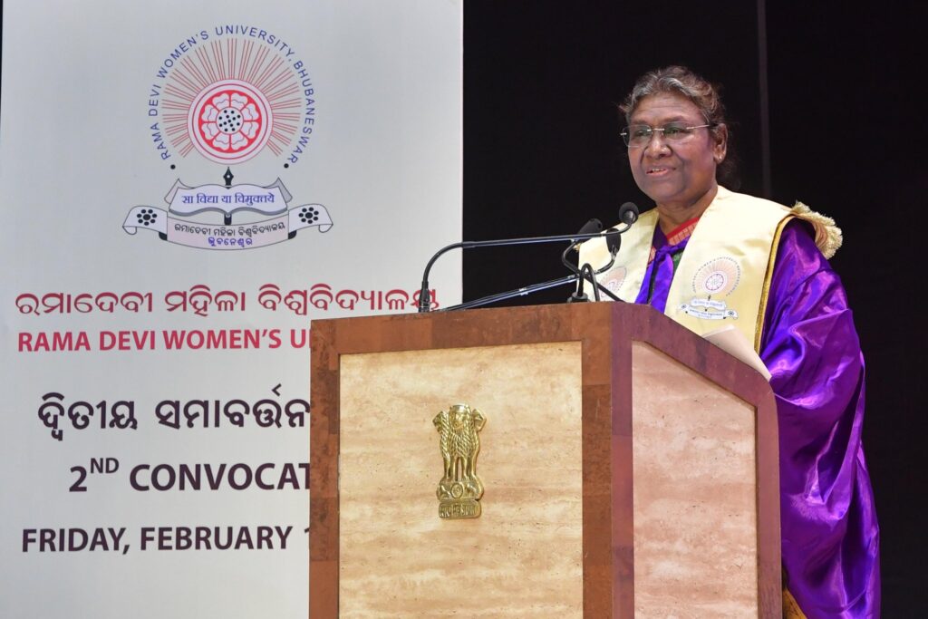 Women played important role since ages, says President Murmu