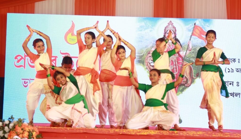 Where motherland is worshiped as a deity