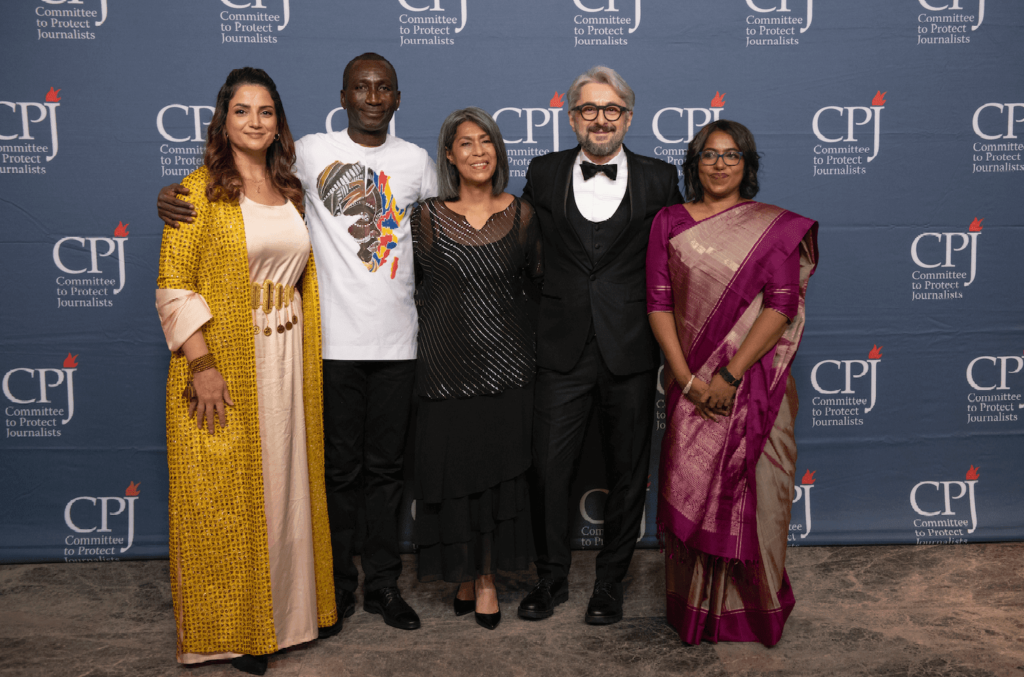 CPJ honors courageous journalists fighting repression worldwide
