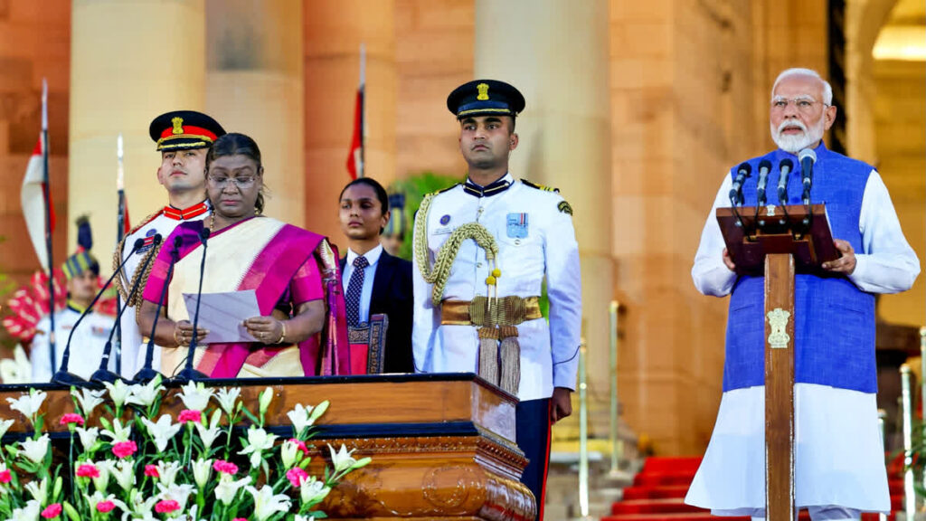 PM Modi takes oath for 3rd term