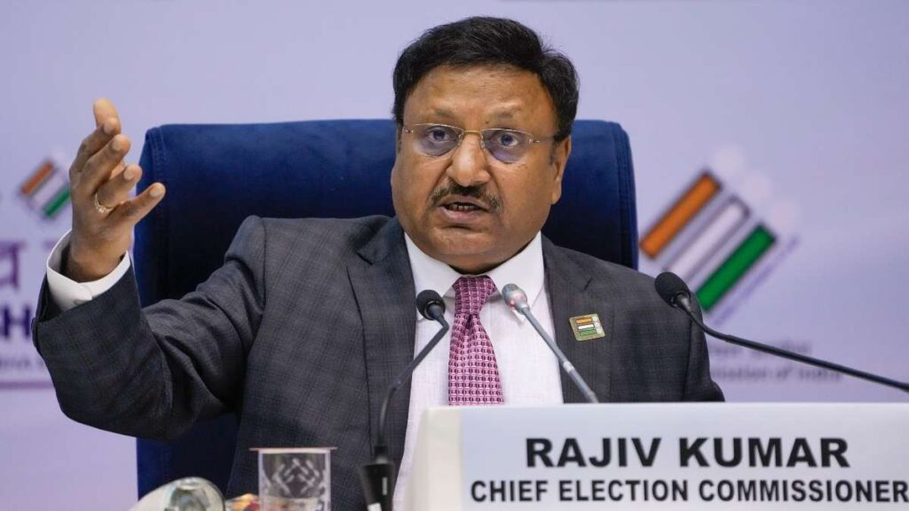 India created a world record with 64.2 crore voters, says CEC Rajiv Kumar