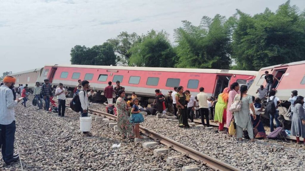 Explosion sound just before Dibrugarh Express derailment